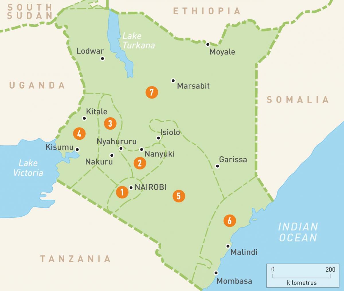 kart наньюки Kenya