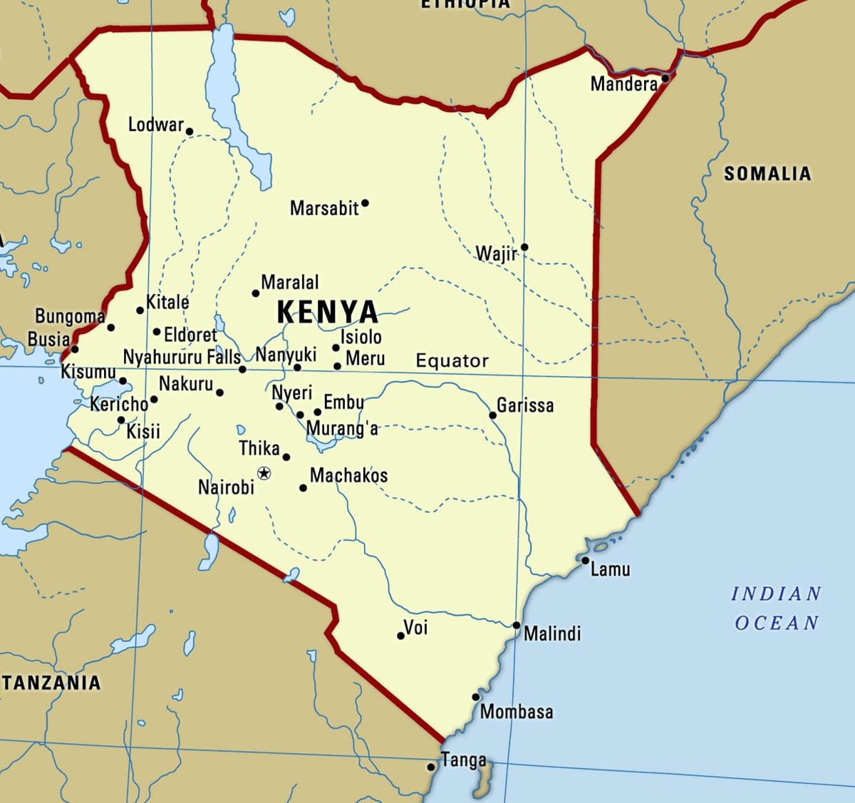 kart ламу Kenya