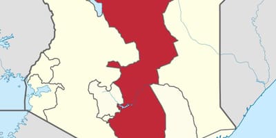 Kart Şərq əyalətində Keniya